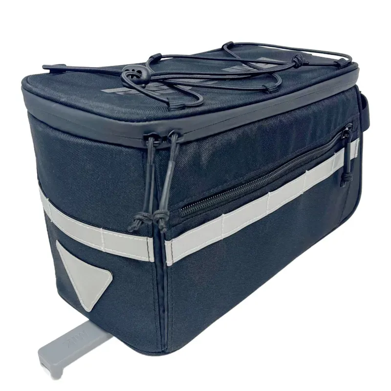 Bikase Big Momma 12x7x7.5-inch MIK Trunk Bag in Black-3
