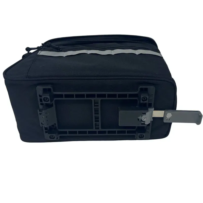 Bikase Big Momma 12x7x7.5-inch MIK Trunk Bag in Black-5