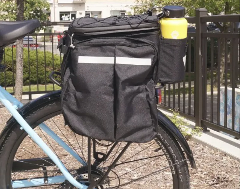 Bikase Big Daddy Rack Bag w/MIK Mount in Black-3