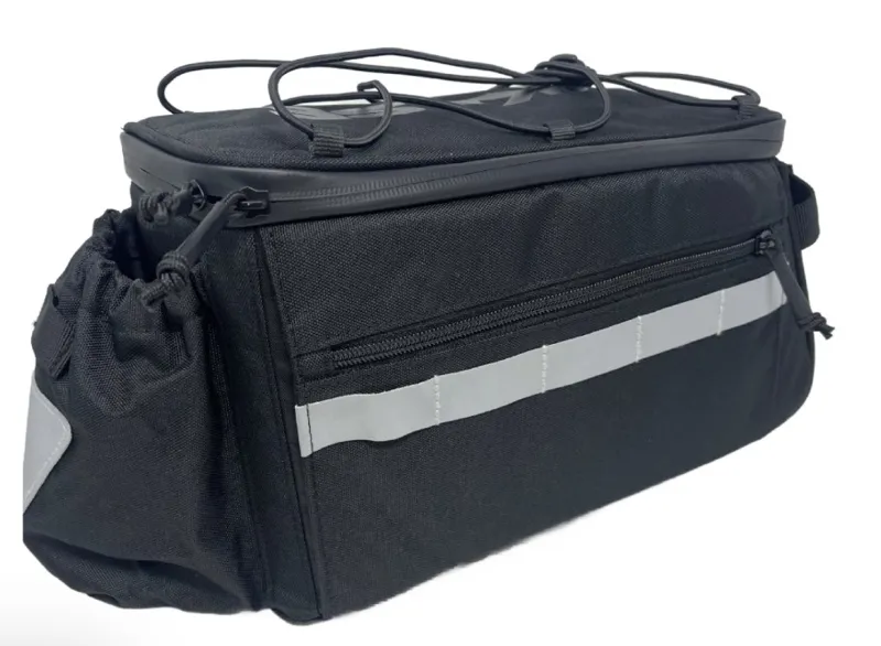 Bikase Big Momma 12x7x7.5-inch MIK Trunk Bag in Black