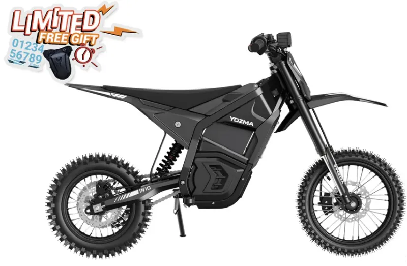 Yozma IN 10 Electric Mini Dirt Bike - Black-3