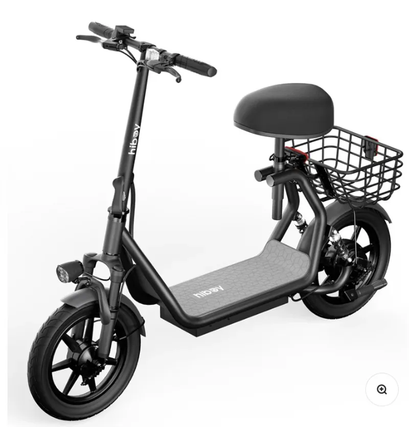 Hiboy U2 Seat Scooter - Black FULLY ASSEMBLED