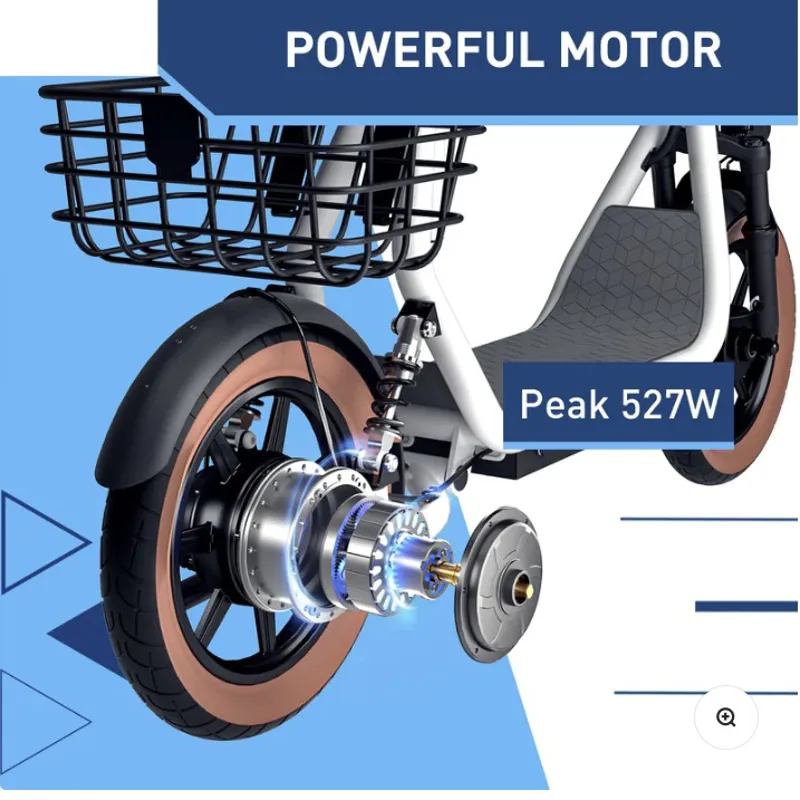 Hiboy U2 Seat Scooter - Black FULLY ASSEMBLED-3