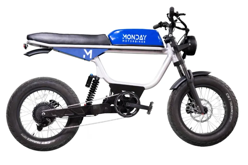 Monday Motorbike ANZA V4 Electric Bike in Electric Blue