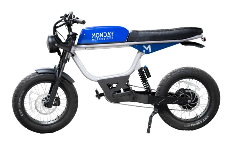 Monday Motorbike ANZA V4 Electric Bike in Electric Blue-1