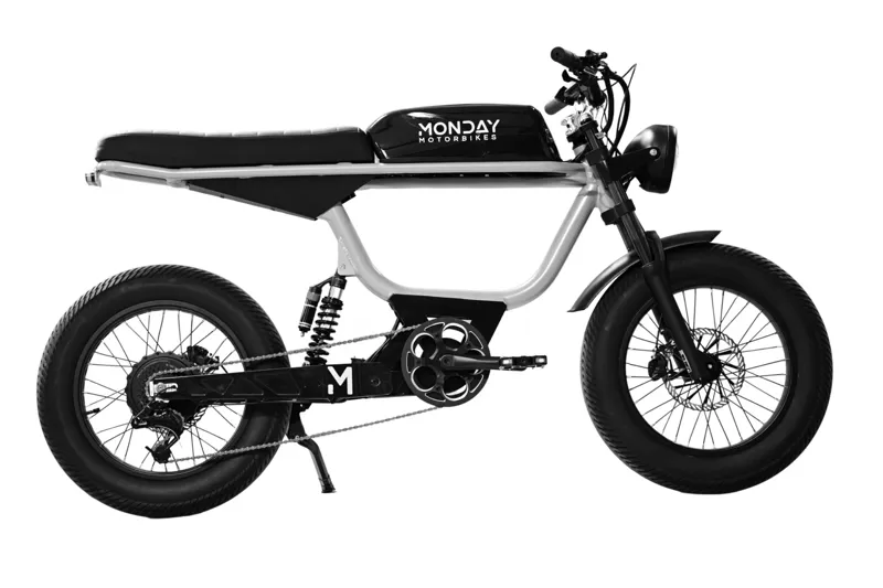Monday Motorbike ANZA V4 Electric Bike in Midnight Black