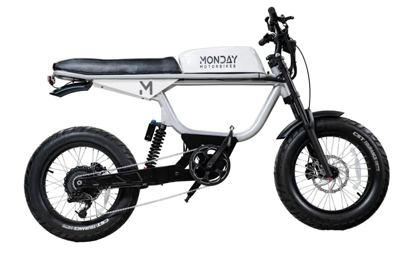 Monday Motorbike ANZA V4 Electric Bike in Storm Trooper White