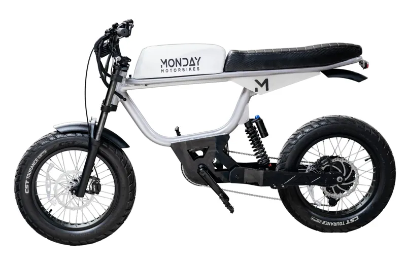 Monday Motorbike ANZA V4 Electric Bike in Storm Trooper White-1