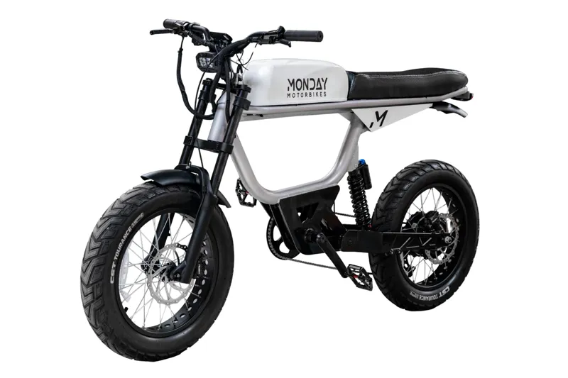 Monday Motorbike ANZA V4 Electric Bike in Storm Trooper White-2