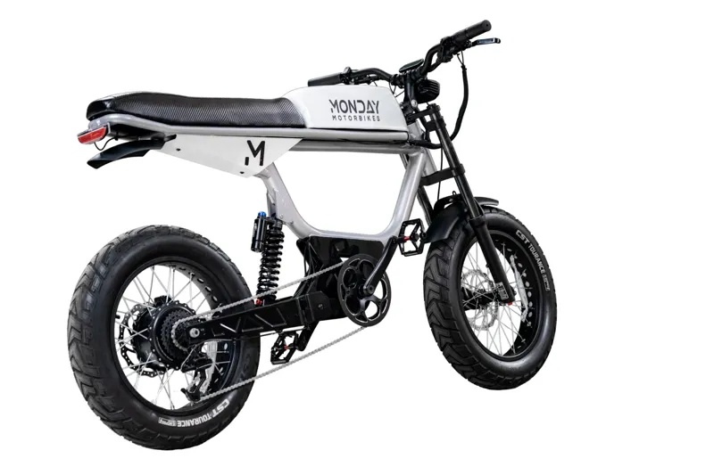 Monday Motorbike ANZA V4 Electric Bike in Storm Trooper White-5