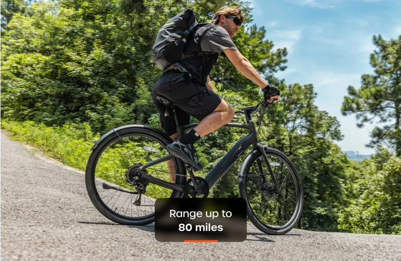 Urtopia Carbon 1 Pro Gravel eBike in Black-8