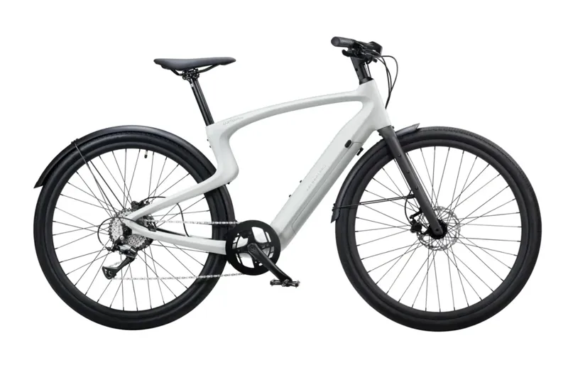 Urtopia Carbon 1 Pro Gravel eBike in White