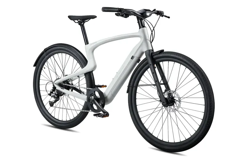 Urtopia Carbon 1 Pro Gravel eBike in White-2