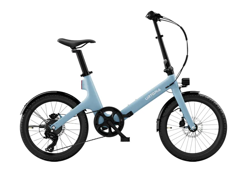 Urtopia Carbon Fold Step-Thru E-Bike Medium - Blue