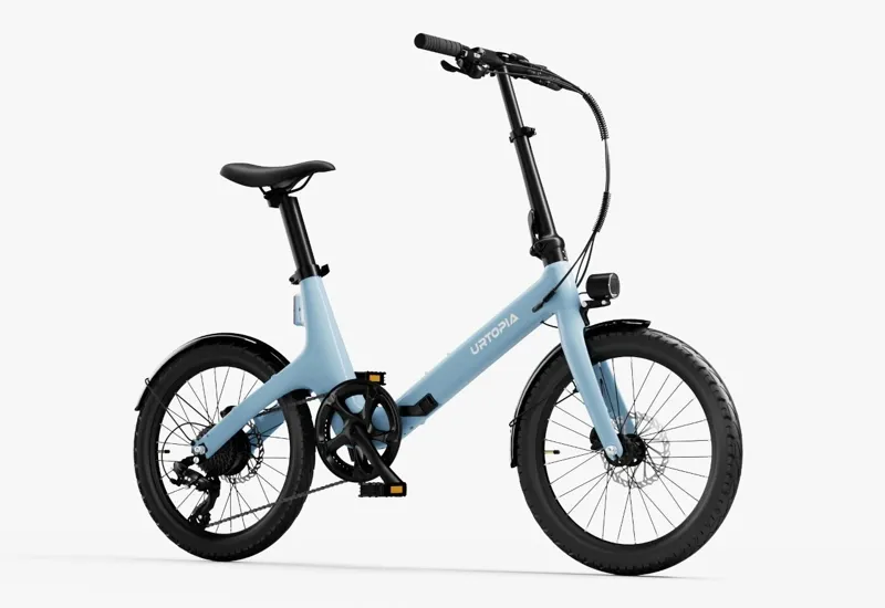 Urtopia Carbon Fold Step-Thru E-Bike Medium - Blue-1