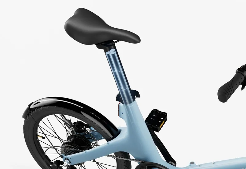 Urtopia Carbon Fold Step-Thru E-Bike Medium - Blue-4