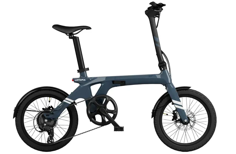 Urtopia Fold-1 Foldable Electric Bike in Blue
