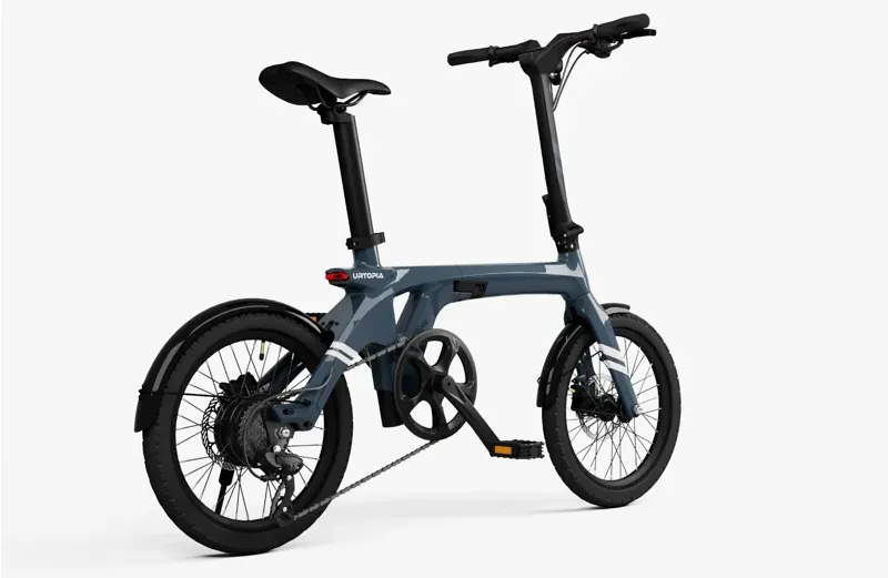 Urtopia Fold-1 Foldable Electric Bike in Blue-2