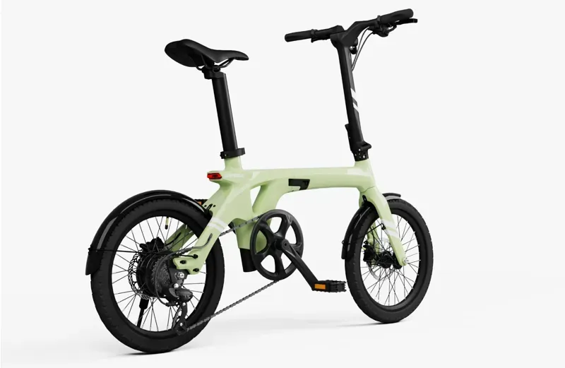 Urtopia Fold-1 Foldable Electric Bike in Green-1
